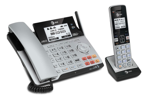Teléfono At&t Tl86103 Plateado (Reacondicionado)