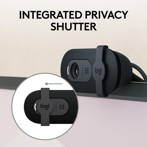 Cámara Web Logitech Brio 101 Full Hd 1080p Para Reuniones Y