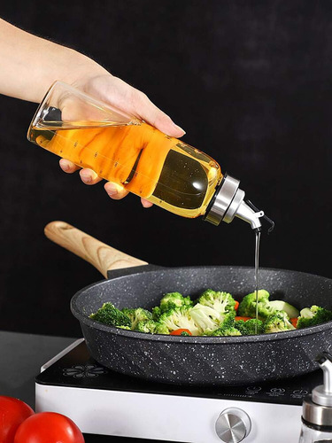 Botella Dispensadora De Aceite De Oliva, Recipiente De Condi