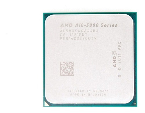 Procesador gamer AMD A10-Series A10-5800K AD580KWOA44HJ de 4 núcleos y 3.8GHz de frecuencia con gráfica integrada
