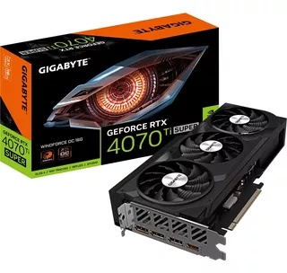 Gigabyte Geforce Nvidia Rtx 4070 Ti Super Windforce Oc 16gb