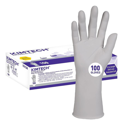 Guantes De Examen Kimtech Sterling Nitrile-xtra (53138), 3.5