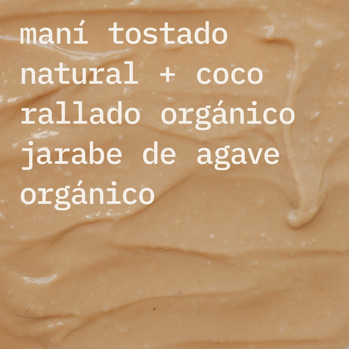 Imagen 3 de 6 de Mantequilla De Maní Coco 450g 100% Natural