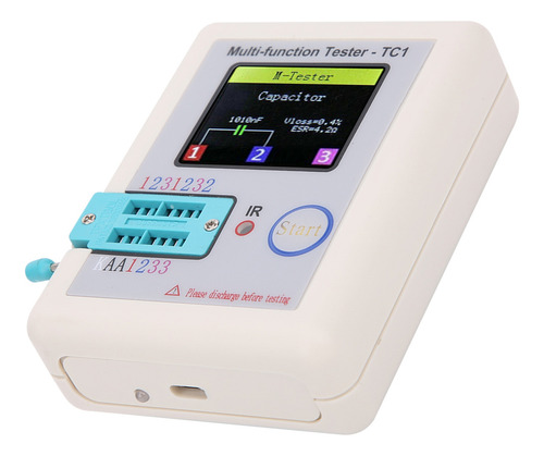 Pantalla De Visualización Multifunción Tft Transistor Tester