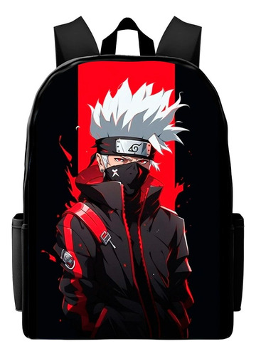 Bolsa Masculina Feminina Mochila Personagens Animados Naruto Desenho do tecido M07