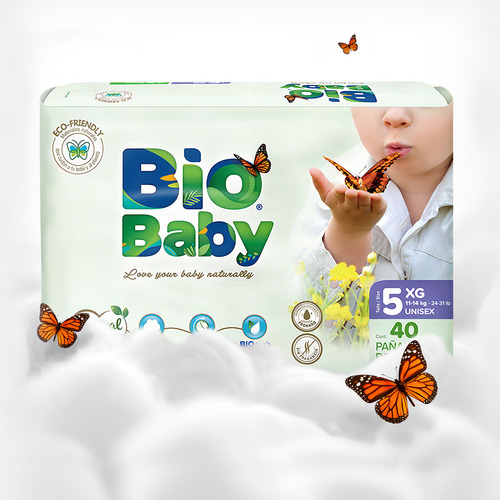 Pañales Biobaby Etapa 5 Unisex 40 Pañales