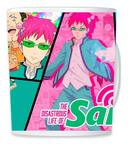 Taza Mágica Saiki K