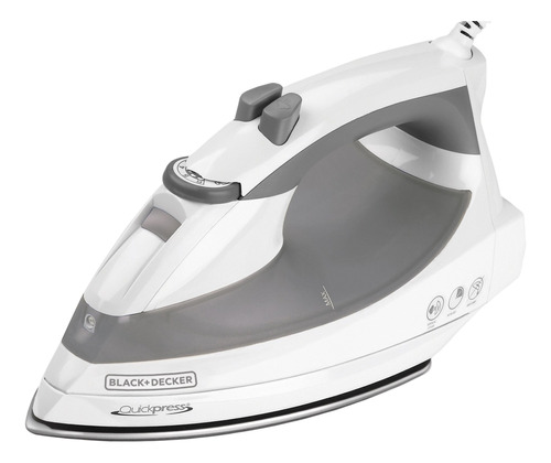 Plancha Rápida Black Decker F976 Smart Steam Blanco Y Platea