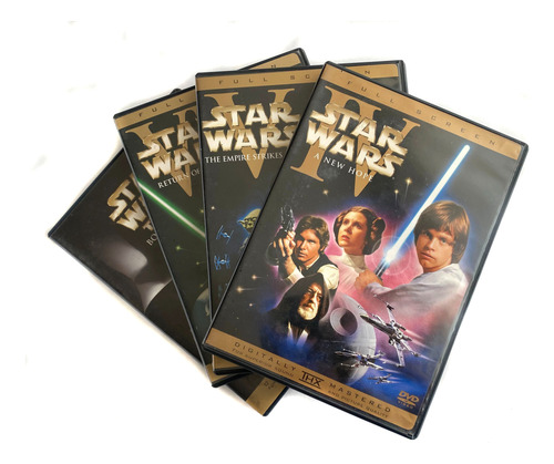 Dvd Star Wars- Trilogy Episodes Iv - V - Vl + Bonus Material