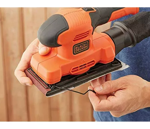 Lijadora Orbital Black Decker Bew220 150w Con Bolsa