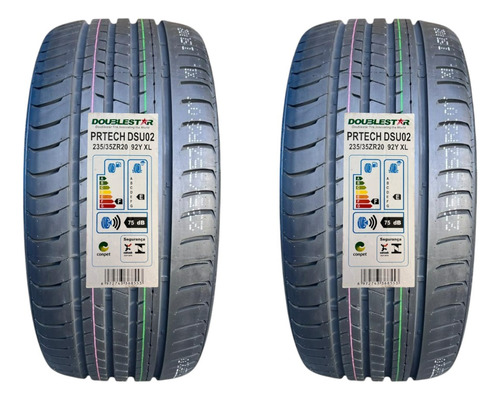 Kit 2 Pneus 235/35r20 92y Xl Doublestar Prtech Dsu02 Aro 20 Índice De Velocidade Y