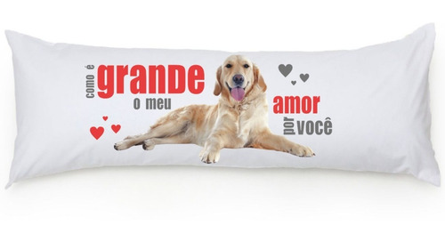 Fronha Estampada Para Travesseiro De Corpo Xuxão Cor Como é grande