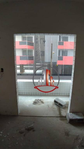 Excelente Apartamento De 2 Dormitórios E 1 Suíte À Venda, 57 M² Por R$ 260.000 - Mirim - Praia Grande/sp - Ap2253