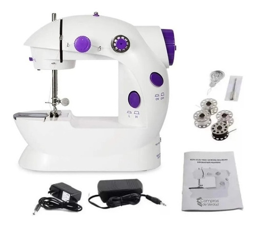 Mini Maquina De Coser Sewing Machine 4in1 Casera Manual