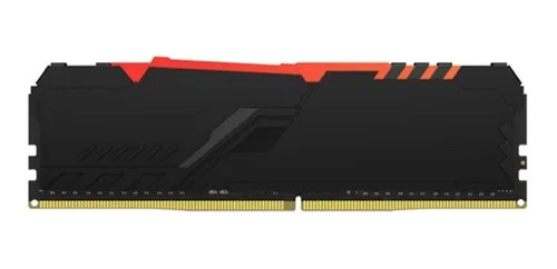 Imagen 3 de 4 de Memoria Kingston Kf432c16bba Fury Beast Ddr4 8gb 3200mhz Rgb