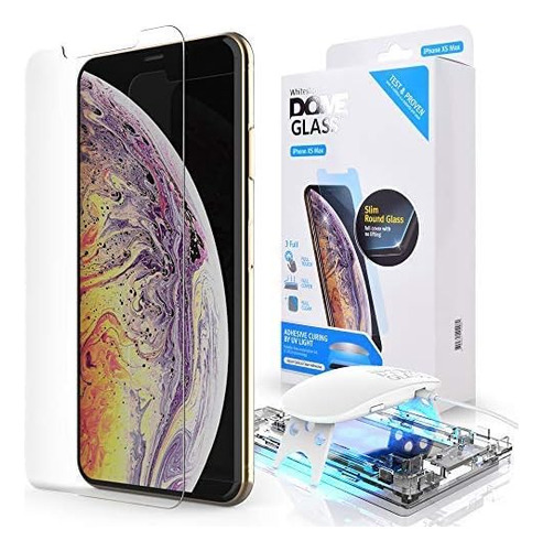 Protector Pantalla Dome Glass iPhone XS Max, Protector Xs