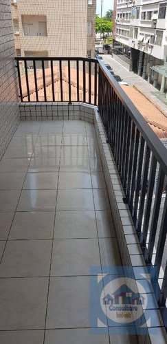 Apartamento Com 3 Dormitórios À Venda, 120 M² Por R$ 640.000,00 - Pompéia - Santos/sp - Ap4822