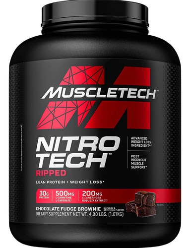 Nitro Tech Whey 100% Gold 5 Lb - Unidad a $309514