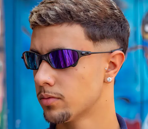 Juliet Metal Ferro Oakley Lupa roxo Óculos + etojo Juliet Metal Ferro Oakley Lupa roxo Óculos + etojo