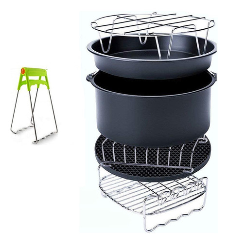 Accesorios Para Freidoras Air Fryer, Cesta Para Hornear, Ade