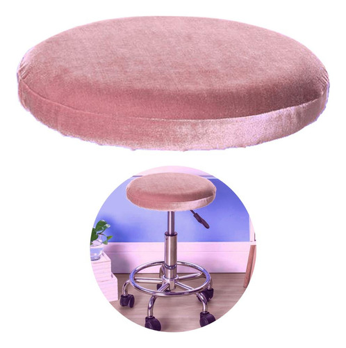 Cubierta De Asiento De Silla De Comedor Rosado
