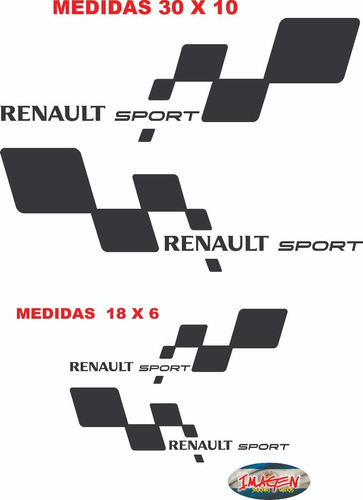 Calco Renault Sport  - Clio Sandero Duster