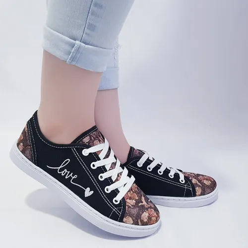 Tenis estampado best sale feminino