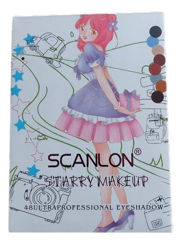 Paleta De Sombras Scanlon Starry Makeup Professional