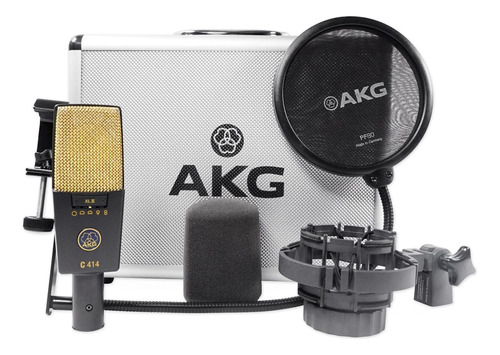 Akg C414 Xl-ll Microfono De Condensador Estudio Multi Patron