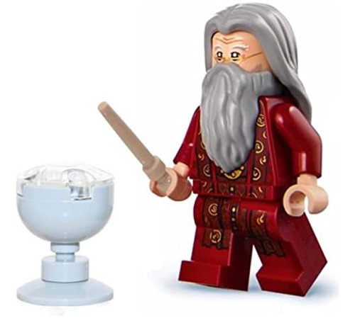 Lego 2018 Harry Potter Minifigura Albus Dumbledore Con