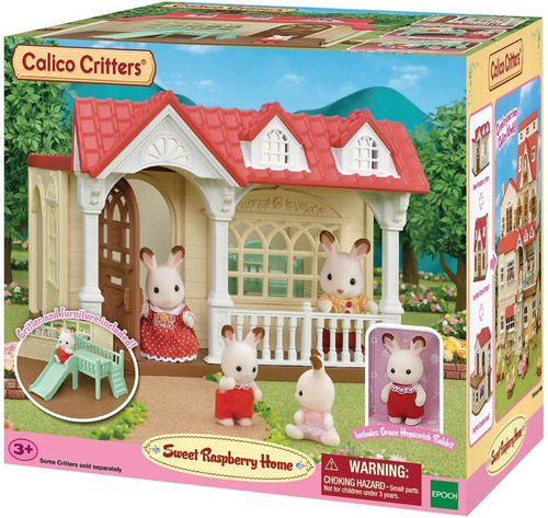 Calico Critters Sylvanian Families Sweet Raspberry Home