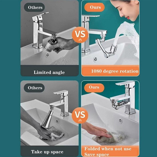 Bh Compatible Extensión De Aireador Universal Para Grifo