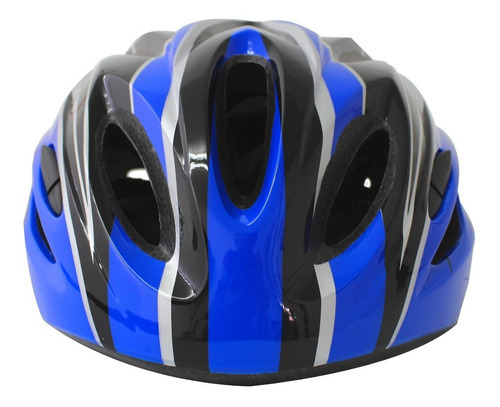 Imagen 4 de 4 de Casco Ciclismo Ajustable Ultraligero Tuttobike Color Azul Talla S-m