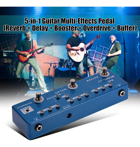 Pedal Of Effect Mosky Audio Rd5 Blue