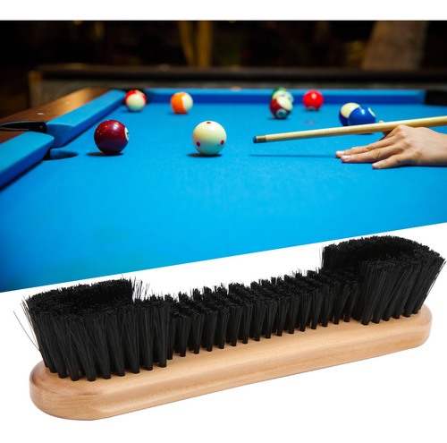 Cepillo Limpiador De Billar De Madera Para Mesa De Billar, 8