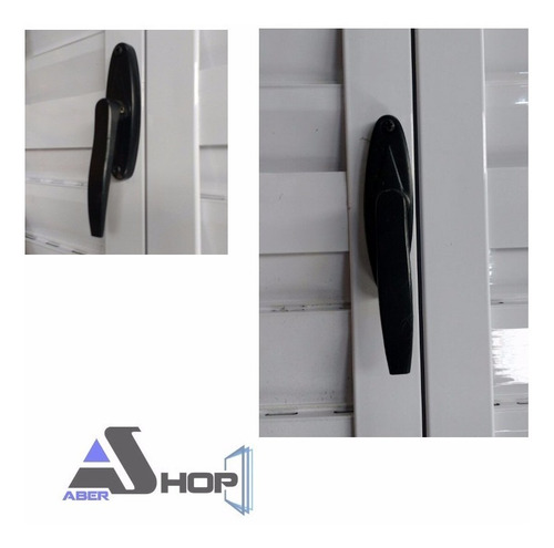 Imagen 4 de 8 de Postigon Aluminio 150x90 De Abrir 2 Hojas Abershop