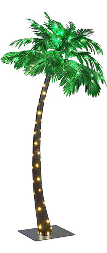 Palmera Artificail Iluminda De 2 Metros