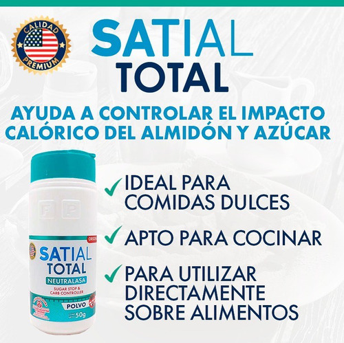 Satial Total C/neutra Polvo X 50g