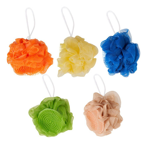 Esponja De Baño Calm Con Cepillo Colores Surtidos 1 Unidad