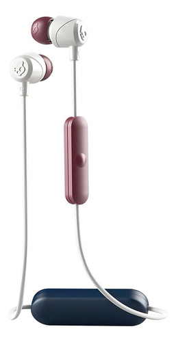 Auriculares in-ear gamer inalámbricos Skullcandy Jib Wireless white y crimson