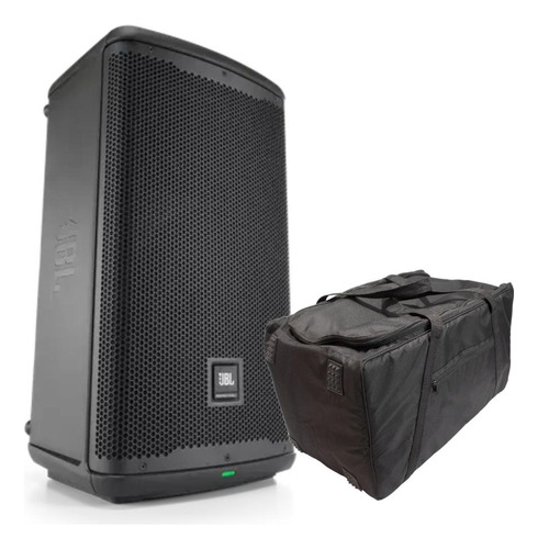 Kit Caixa Ativa Jbl Eon715 1300w Bluetooth +capa Bivolt