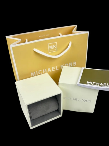 Reloj Michael Kors Dylan Naranja Mk8296 (Reacondicionado)