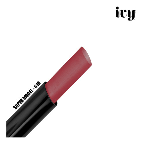 Labial Longwear Matte Lipstick Ivy Super Model