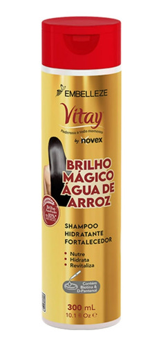 Shampoo Novex Agua De Arroz 300ml
