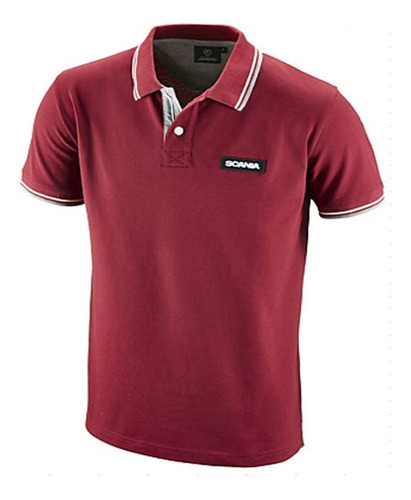 Camisa Polo Scania Vermelha - Masculina