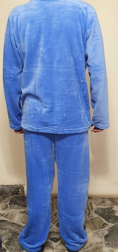 Buzo / Pijama Felpa Aterciopelada Caballeros S - Xl