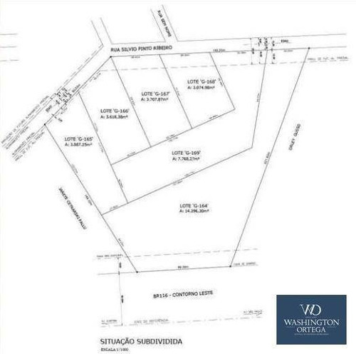 Imagem 4 de 7 de Área À Venda, 36453 M² Por R$ 18.000.000 - Planta Quississana - São José Dos Pinhais/pr - Ar0030