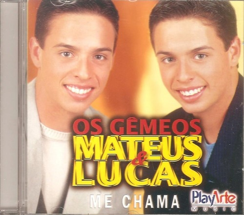 Cd Mateus E Lucas - Me Chama ( Os Gemeos) - Original Novo