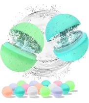 Comprar 6x Bombitas De Agua Reutilizables, Recargables De Silicona