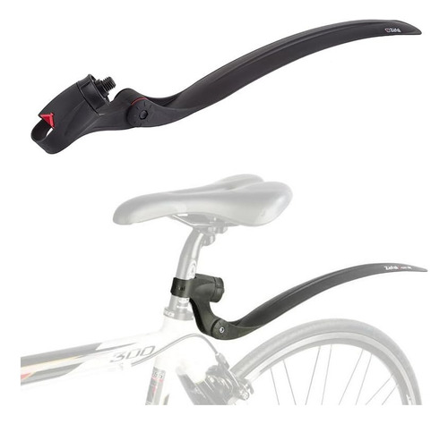 Guardabarros De Bicicleta De Carretera Zefal Swan  Negro  Tr